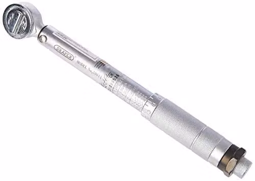 Draper 34570 Ratchet Torque Wrench with 3/8 inch Square Drive in Blue and Silver