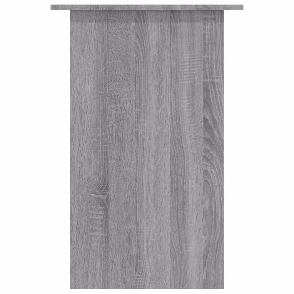 Berkfield Home Grey Sonoma Computer Desk in Engineered Wood W/D/H: 90 x 50 x 74 cm – 4