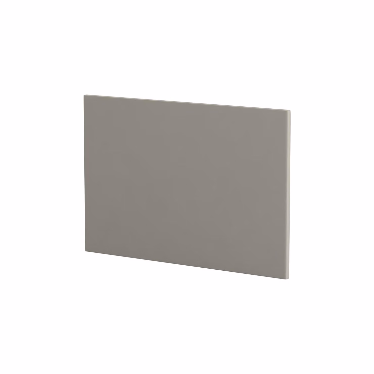 Royal Bathrooms Modena L-Shaped Bath MDF End Panel, Satin Grey, Width: 70 cm
