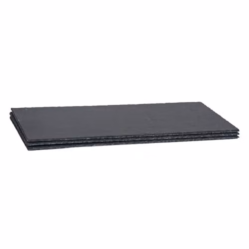 Argon Tableware Modular Slate Table Runner in Black or Grey, W: 150 cm, D: 25 cm – 1