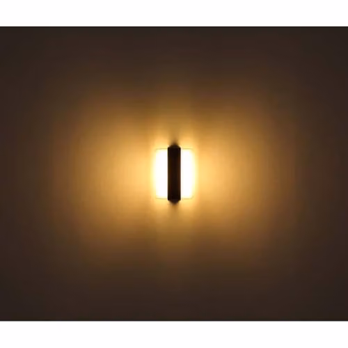 Globo Lighting Modern LED Anthracite Metal Outdoor Wall Light with IP54 Protection – 3