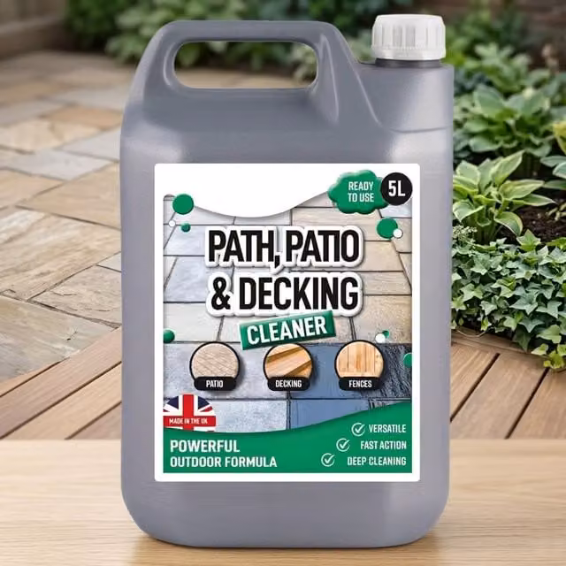Storm Trading Group Patio and Decking Cleaner, 5L, Clear