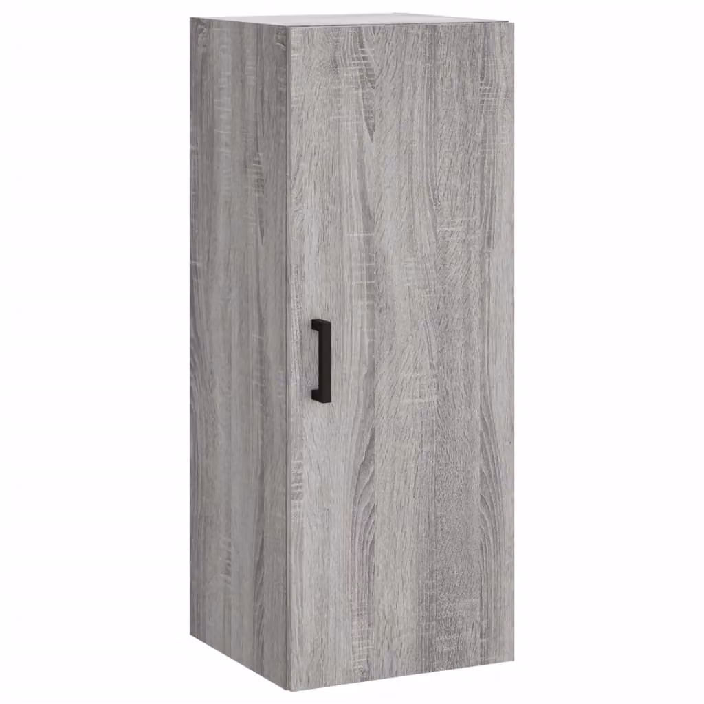 Berkfield Home Wall Mounted Cabinet in Grey Sonoma, W/D/H: 34.5 x 34 x 90 cm – 2
