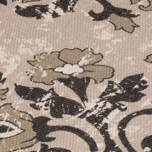 Esselle Kew Antique Printed Small Grey Rug with Fringes, W: 120 cm, D: 170 cm – 3