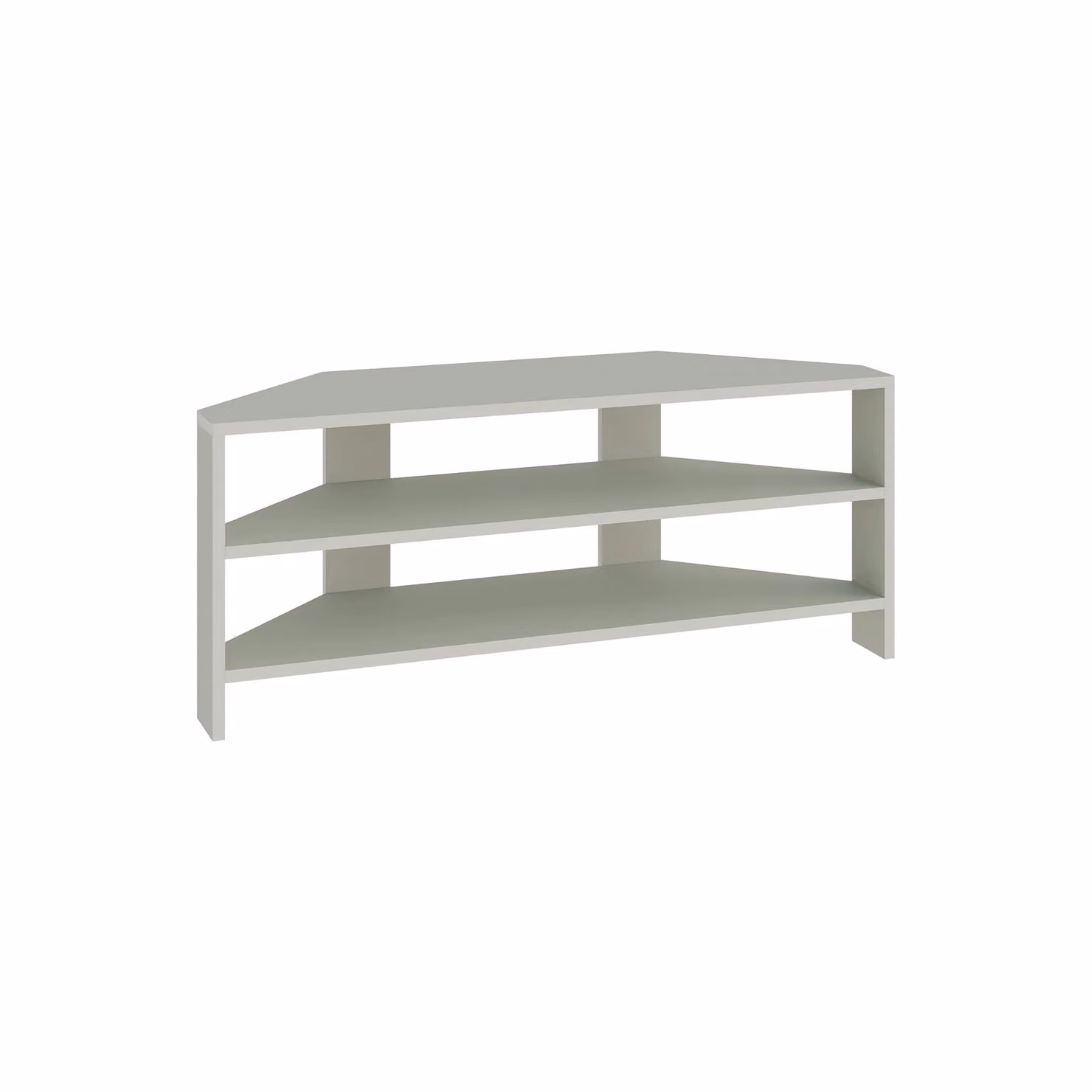 Decortie Thales Modern Corner TV Unit in Green, Width: 110 cm – 2