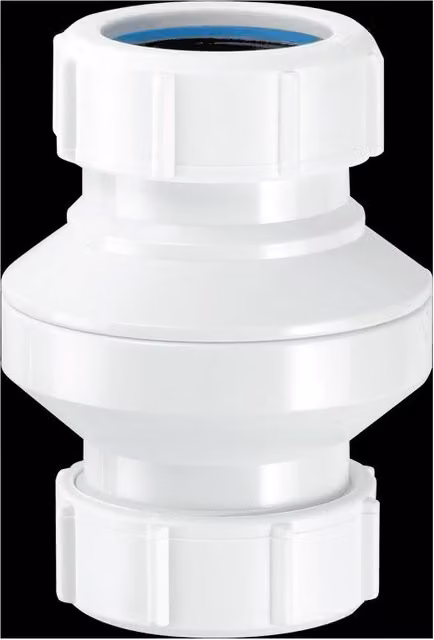 McAlpine RWILF 3/4 inch In-Line Screened Filter Pipe Coupling, White – 1
