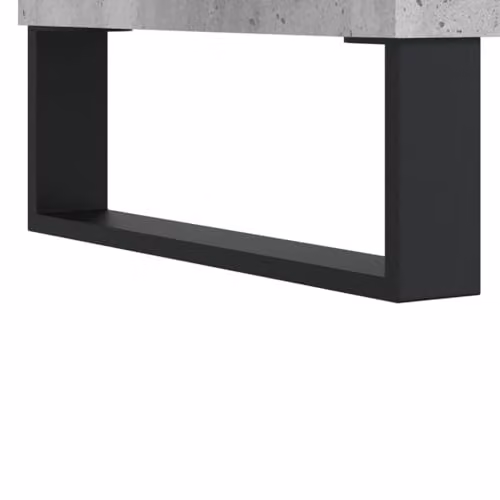 vidaXL Modern Highboard in Grey with Internal Shelves, W/D/H: 57 x 35 x 90 cm – 4