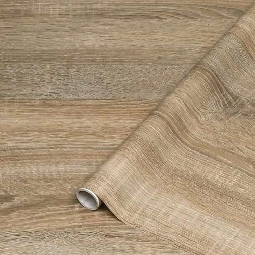d-c-fix Light Sonoma Oak Matt Vinyl Wrap Film, W: 90 cm x L: 2.1 m