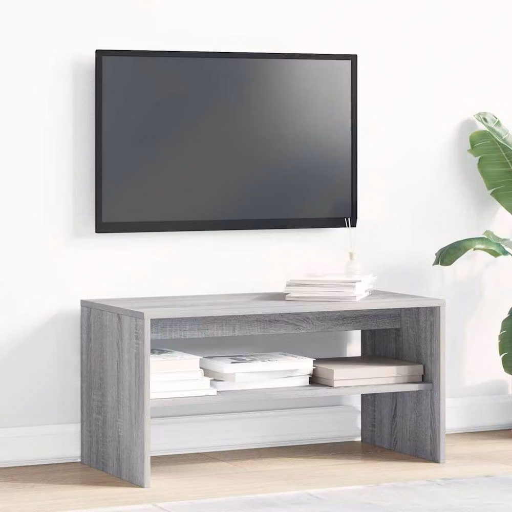 Berkfield Home Modern Grey Sonoma TV Cabinet W/D/H: 80 x 40 x 40 cm – 3