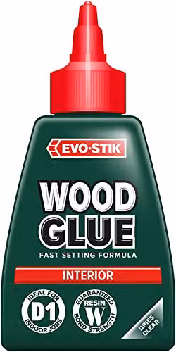 Bostik PVAC Wood Glue, Rapid Setting, Transparent, 125ml