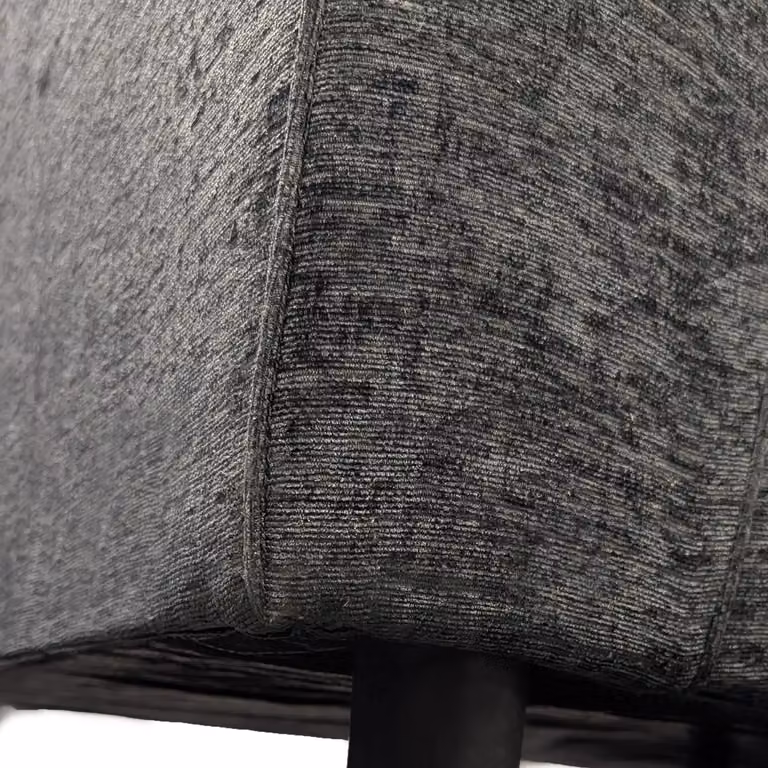 Furnishings For Less UK Zina Grey Chenille Fabric Single Seater Armchair