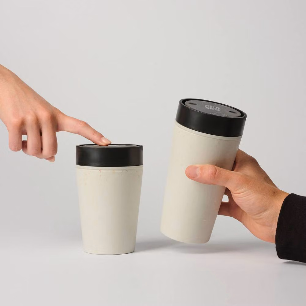 Circular & Co Reusable Coffee Cup, 8oz/227ml, Black – 3