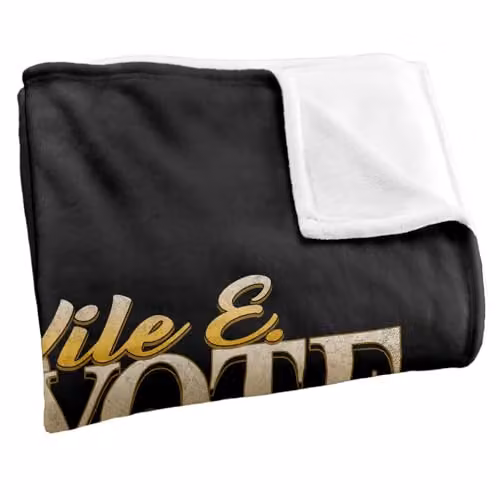 LOGOVISION Looney Tunes Wile E Coyote Super Soft Silky Touch Fleece Throw Blanket, Multicolour, W/D/H: 91 x 147 cm – 2