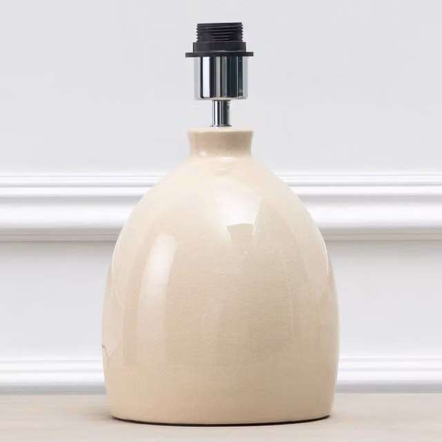 Voyage Maison Leura Ceramic Tabletop Lamp Base in Beige