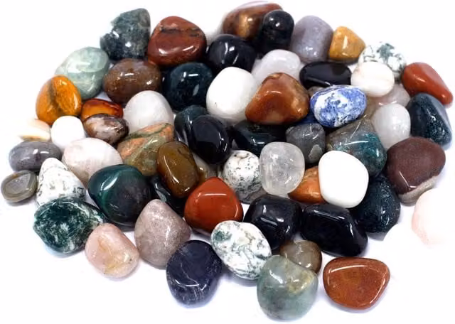 KDMK Multicolour and Yellow Mixed Gemstones for Adult Crafts and Decor