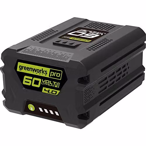Greenworks Tools 60V 4Ah Li-ion Rechargeable Battery in Green and Black – 2