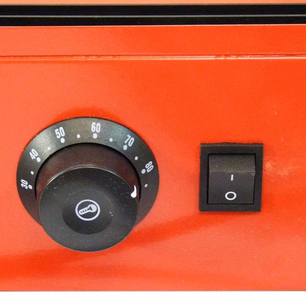 Kukoo Electric Glass Food Warmer in Red, Width: 60 cm – 4