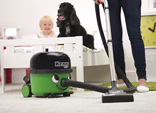 Henry Pet PET160 Bagged Cylinder Vacuum Cleaner with Activated Carbon Filter, 620W, Green – 3