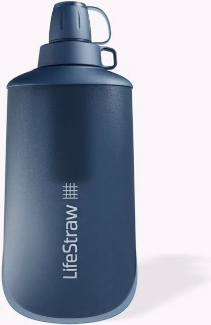 Lifestraw Peak Series Squeeze Bottle Water Filter, 1 l, Dark Blue – 1