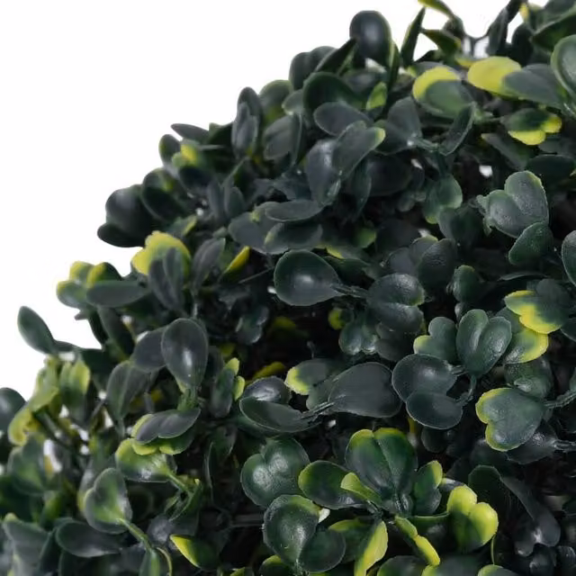 Berkfield Home Lush Artificial Boxwood Balls, 2 Pack, Green, Diameter: 45 cm – 1