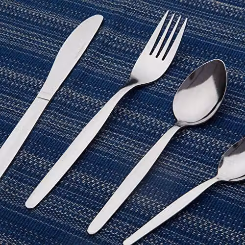 Sabichi 16-Piece Polished Silver Stainless Steel Cutlery Set – 2