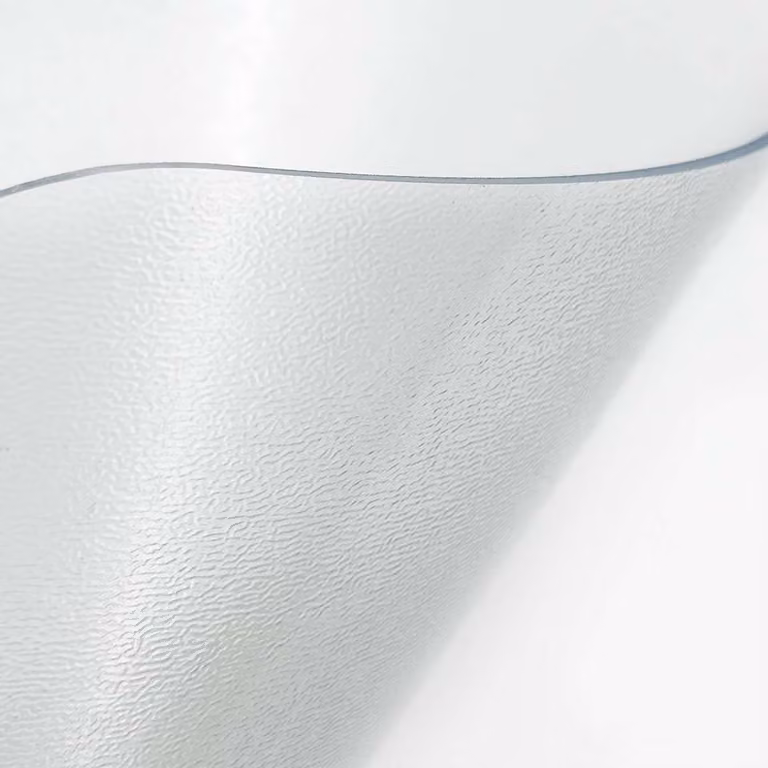 Nicoman Clear Matte PVC Table Cover, Width: 145 cm, 8 m Length