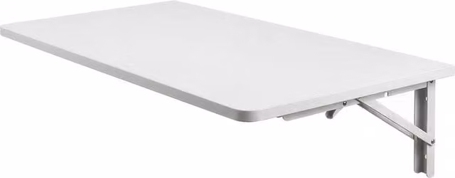Levede White Wall Mounted Foldable Floating Computer Desk and Study Workstation – 1