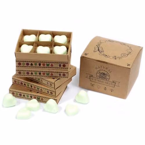 KDMD Watermelon Fresh Wax Melts, Box of 6, Green