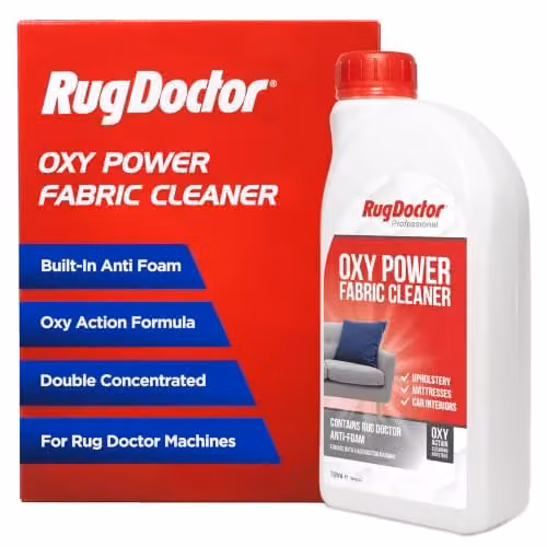 Rug Doctor Oxy Power Fabric Cleaner with Anti Foam, 1 Litre, White – 1