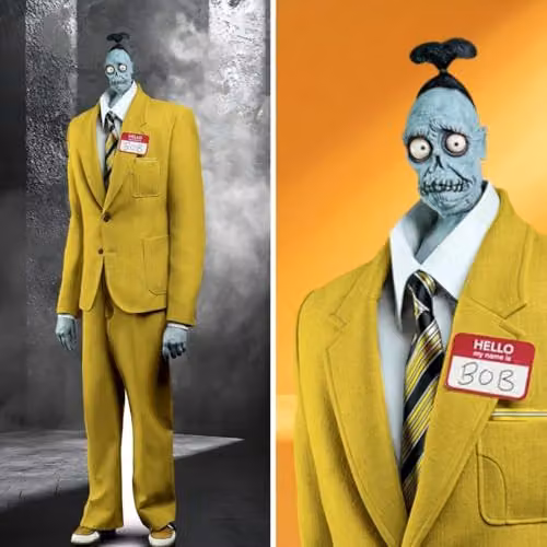 Star Cutouts SC4670 Shrinker Beetlejuice Lifesize Cardboard Cutout, Height: 195 cm – 4