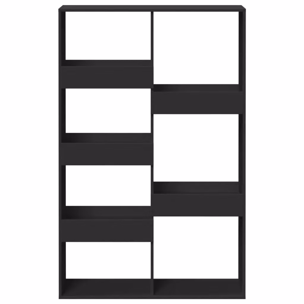 Berkfield Home Black MDF Room Divider, W/D/H: 100 x 33 x 155.5 cm – 3