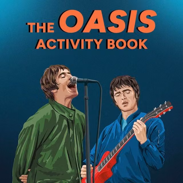 Boxer Gifts The Oasis Activity Book for Kids in Black