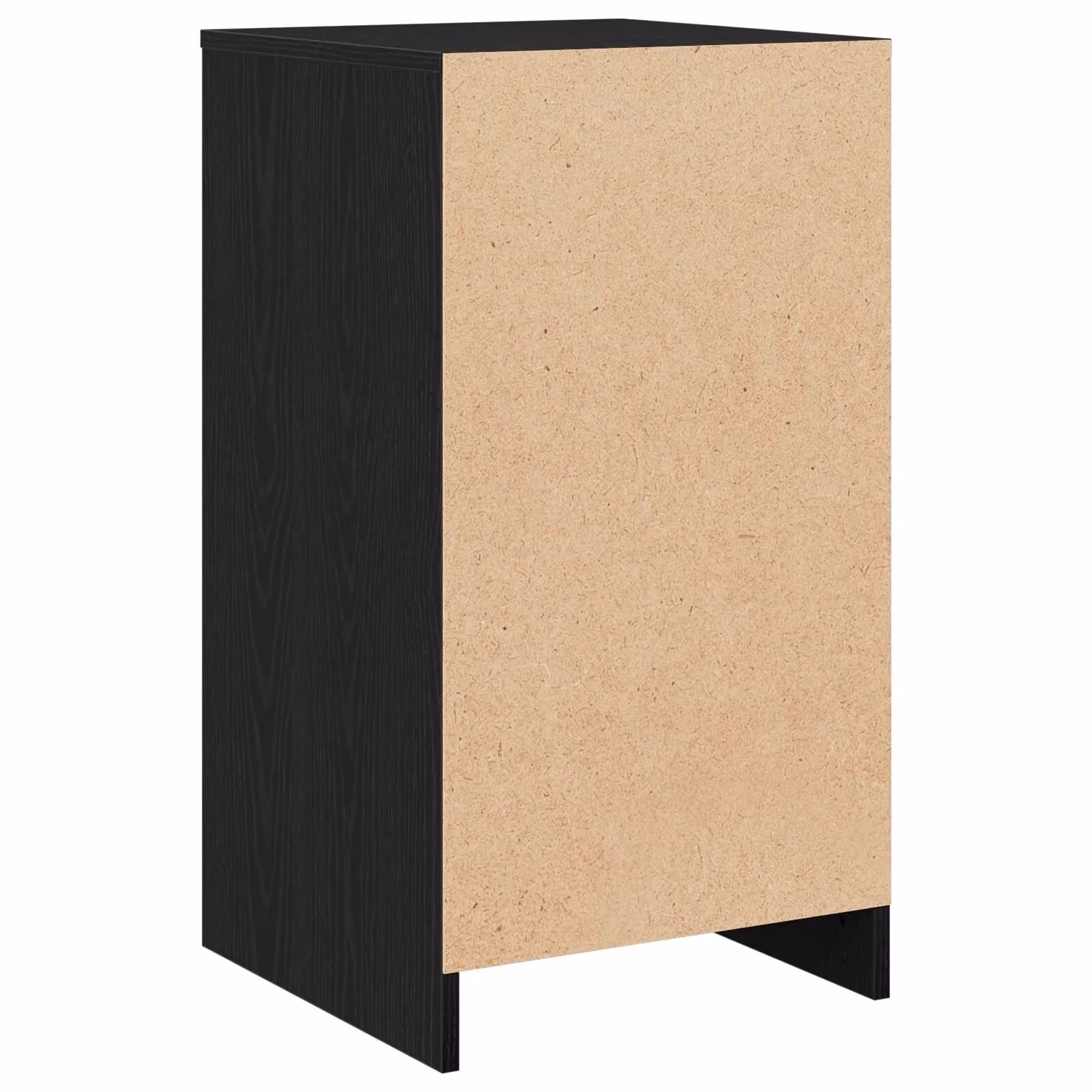 Berkfield Home Black Oak Sideboard in Engineered Wood, W/D/H: 40 x 41 x 75 cm – 3