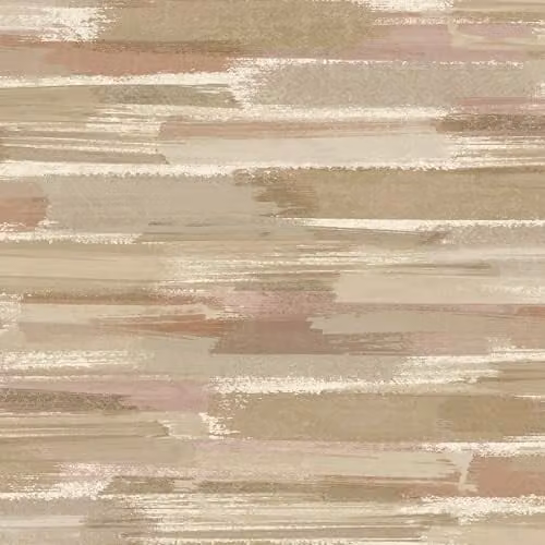 Holden Decor Brushmarks Abstract Wallpaper in Beige and Coral