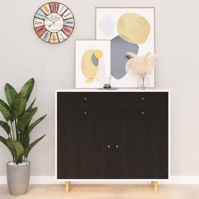 Berkfield Home Self-adhesive Dark Wood Furniture Film, Black, W: 500 cm, H: 90 cm