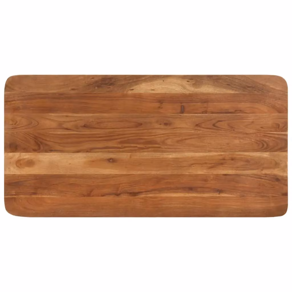 Berkfield Home Acacia Wood Bar Table with Honey Finish in Brown, W/D/H: 110 x 55 x 106 cm – 3