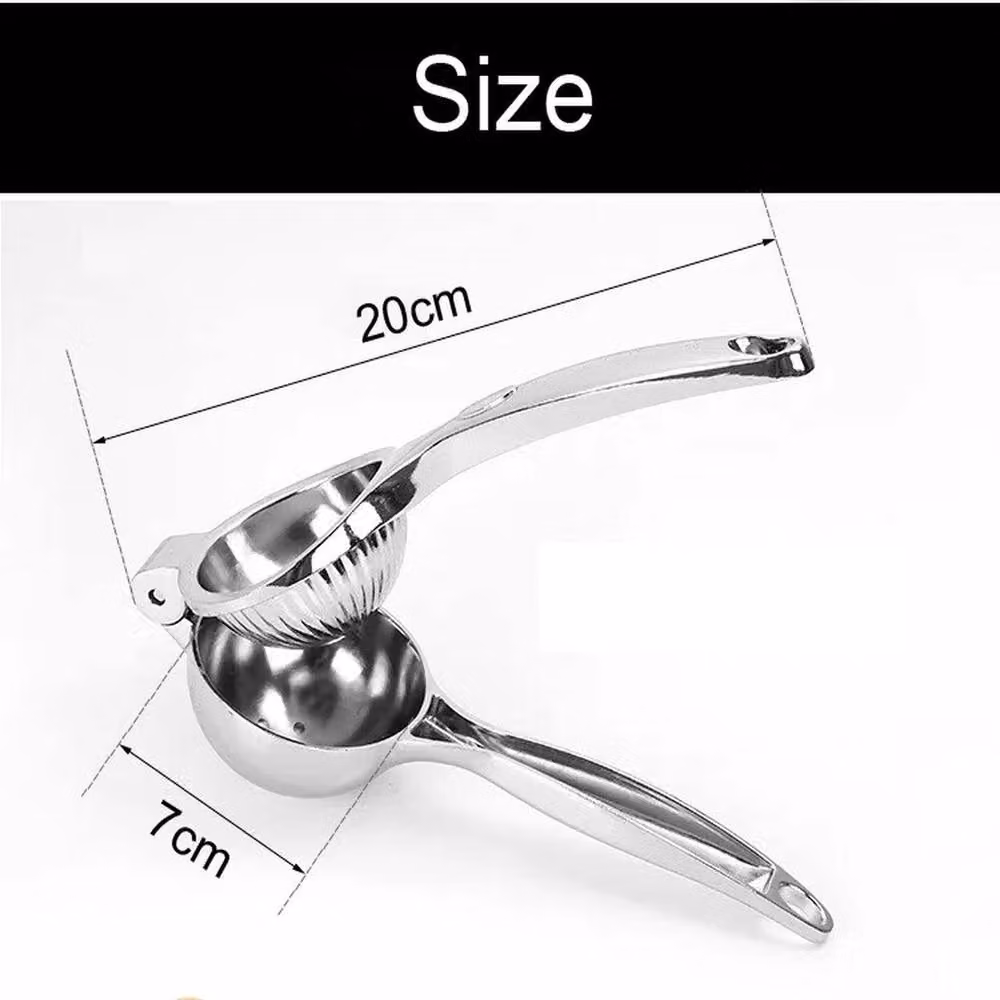 Havendro Manual Stainless Steel Citrus Juicer Press in Silver – 2