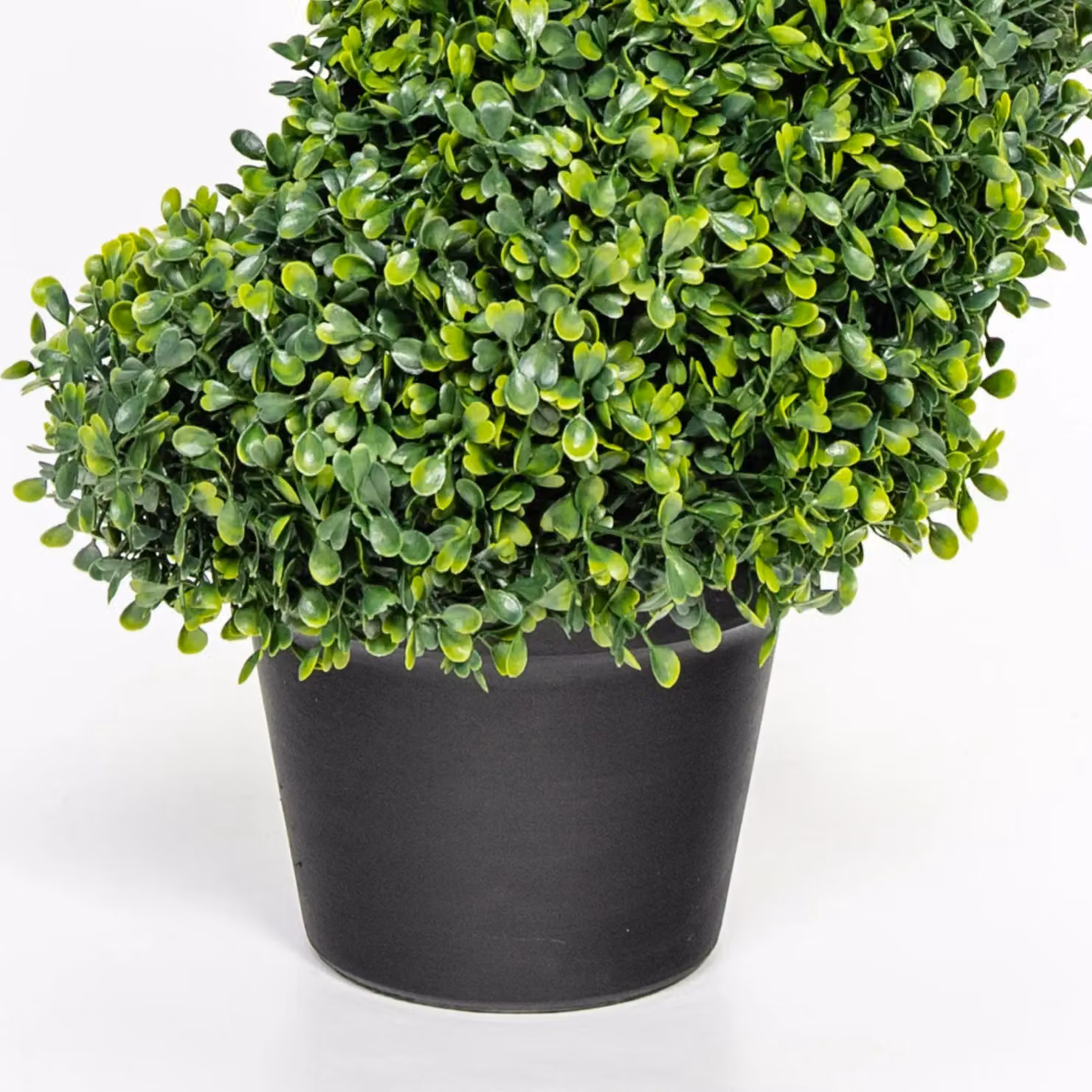 Primrose Artificial Green Buxus Grass Spiral Topiary Bush, Height: 90 cm – 2