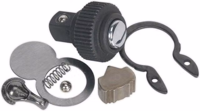 Loops 1/4 Inch Sq Drive Repair Kit for ys01573 48-Tooth Ratchet Wrench in Silver and Multicolour