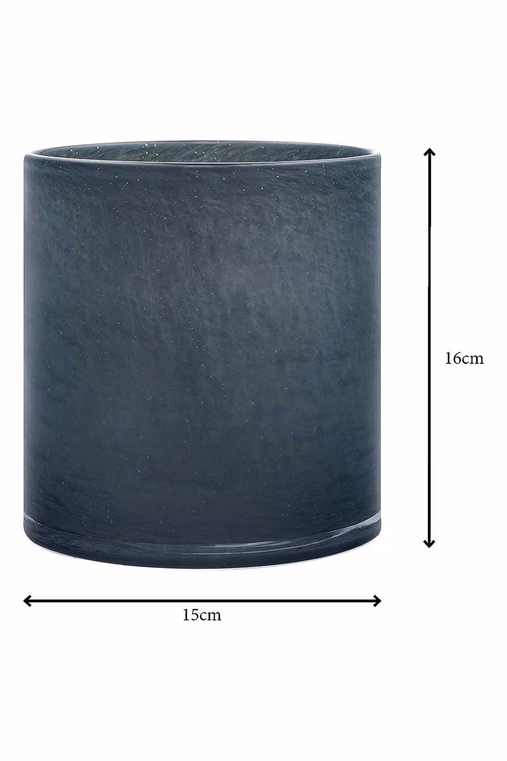 Blomus Saga Large Lantern Candle Holder with Magnet in Anthracite Grey, W/D/H: 15.0 x 16.0 x 16.0 cm – 2