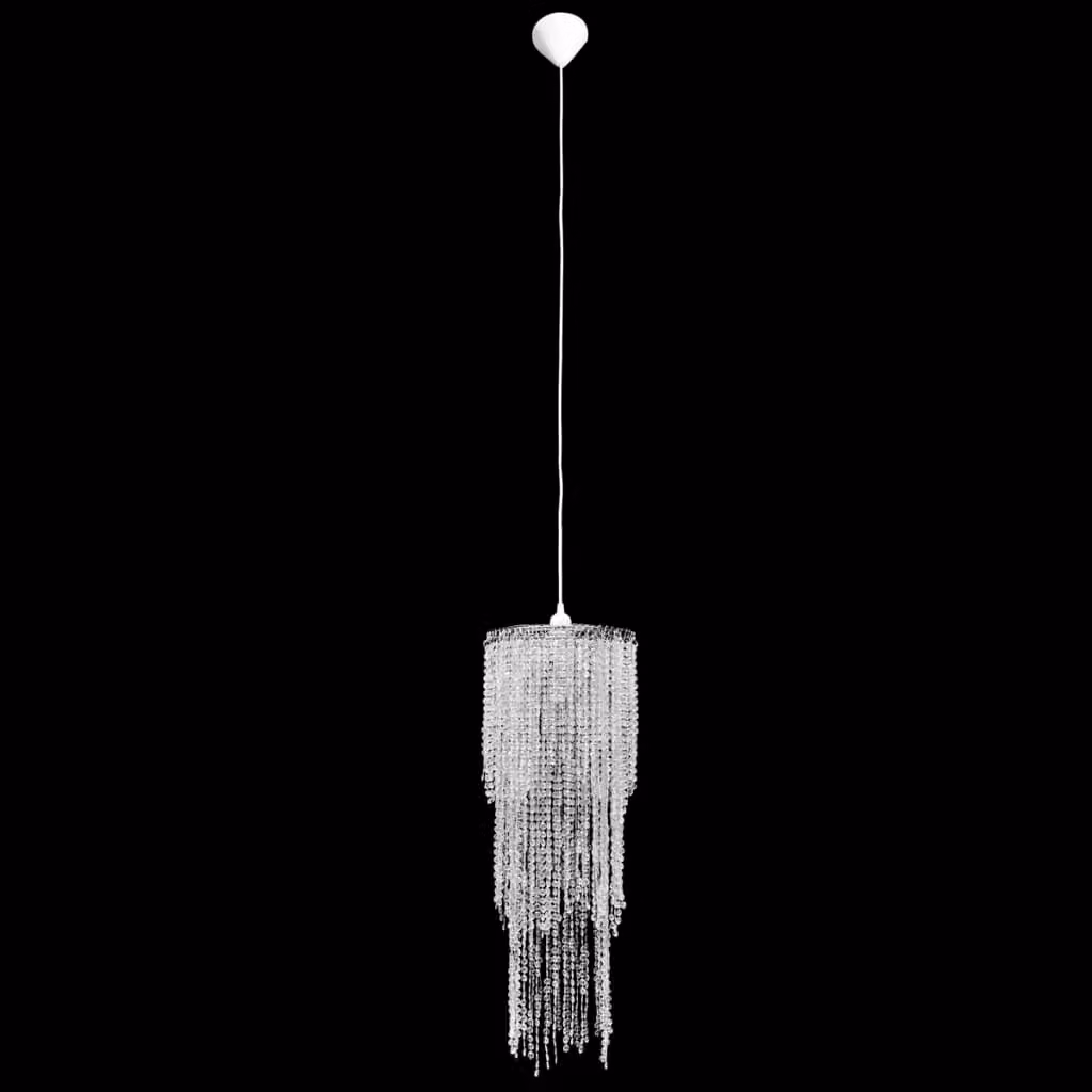 Berkfield Home Industrial Pendant Chandelier in Black, W: 26 cm, H: 70 cm – 2
