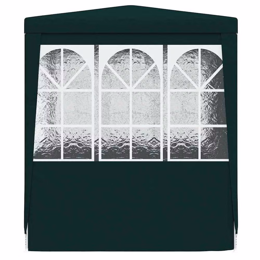Berkfield Home Professional Party Tent with Side Walls, Green, W x D: 2.5 x 2.5 m – 2