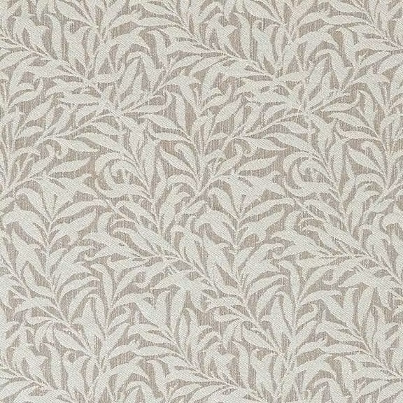 William Morris At Home Willow Bough Woven Fabric Cobble in Grey and Beige