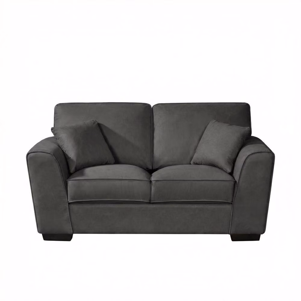 Artemis Home Arlington 2 Seater Fabric Sofa in Anthracite Grey – 2
