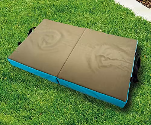 St Helens Home & Garden Turquoise Memory Foam Folding Kneeler Cushion with Removable Neoprene Cover – 2