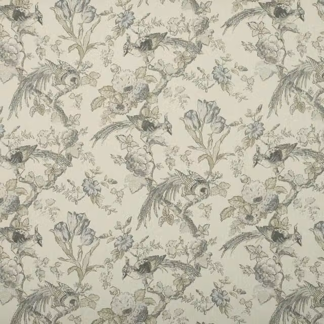 Terrys Renaissance Fabric Dove Floral Cotton Towel in Pink, Green, Blue and Beige