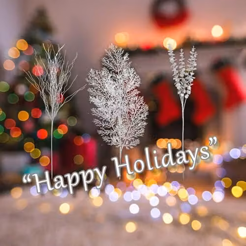 VFM e-Store Silver Christmas Decoration Pick with Varied Designs, H 75.2 cm x W 30.2 cm x D 11.5 cm – 3