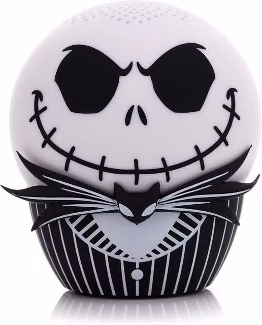Bitty Boomers Nightmare Before Christmas Jack Skellington Mini Bluetooth Speaker - White