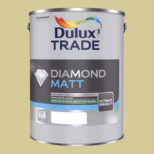 Dulux Trade Diamond Matt Water Based Paint in Melon Sorbet, 5 l