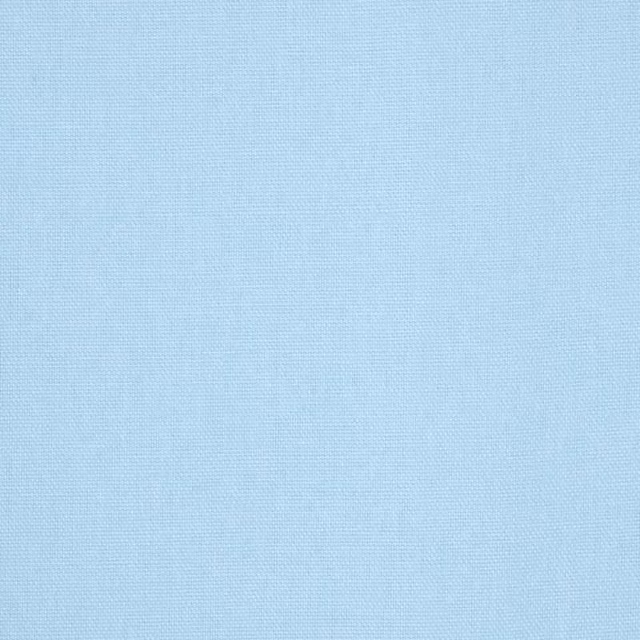 Homescapes Light Blue Pure Cotton Plain Fabric, Width: 150 cm